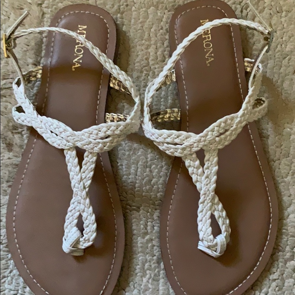White Sandals - Picture 2 of 3